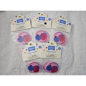 Spritz Valentine’s Day Stickers Lot of 5 Packs 24ct Each Berry Theme Favors